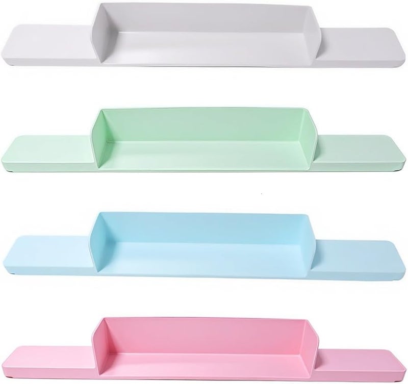 Green Silicone Bathtub Splash Guard Mat with Suction Cups for Water Spill Prevention - Image 3